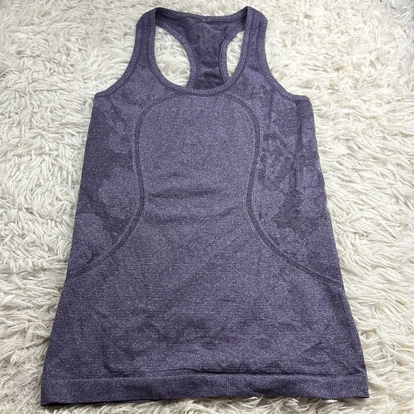 🔥$SALE$🔥 Lululemon Swiftly Tech Tank Heathered Purple - Picture 1 of 3